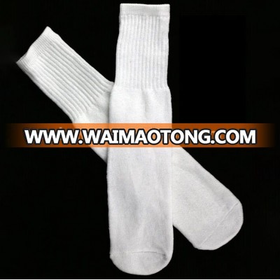 customized white blank polyester tube sublimation socks