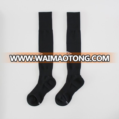 Custom black knee high football socks