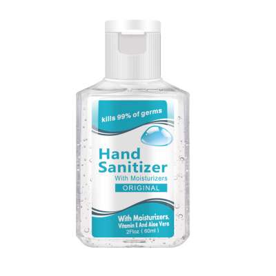 60ml Quick Dry Clean Hand Sanitizer Gel with 75% Alcohol